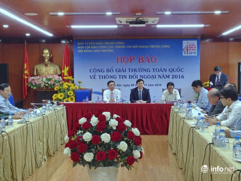 Công bố Giải thưởng toàn quốc về thông tin đối ngoại năm 2016 - ảnh 1