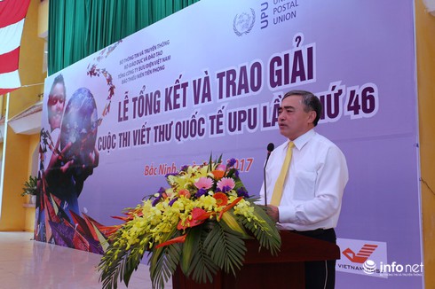 Trao giải Nhất cuộc thi Viết thư quốc tế UPU 2017 cho nữ sinh lớp 8 Đà Nẵng - ảnh 1