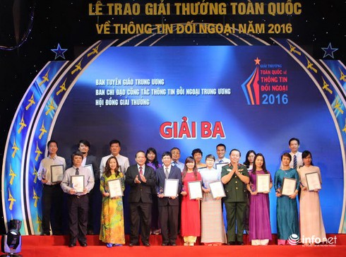 69 tác phẩm đạt Giải thưởng toàn quốc về thông tin đối ngoại năm 2016 - ảnh 3