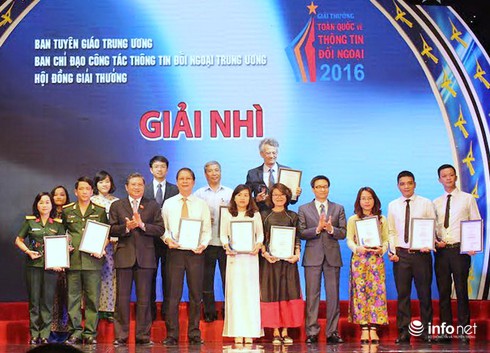 69 tác phẩm đạt Giải thưởng toàn quốc về thông tin đối ngoại năm 2016 - ảnh 2