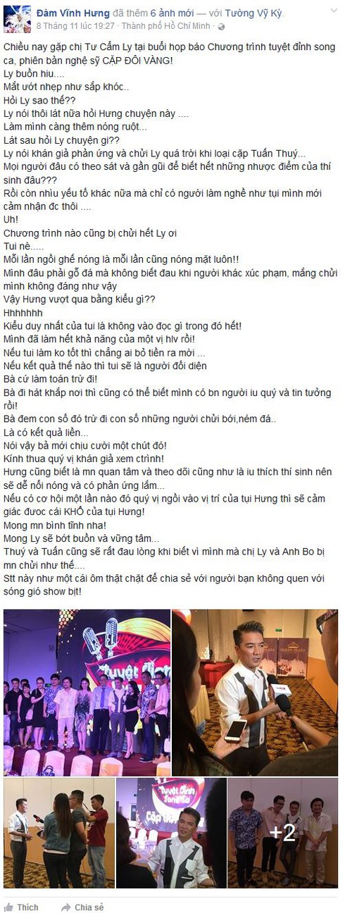 Mr Đàm bức xúc vì Cẩm Ly bị