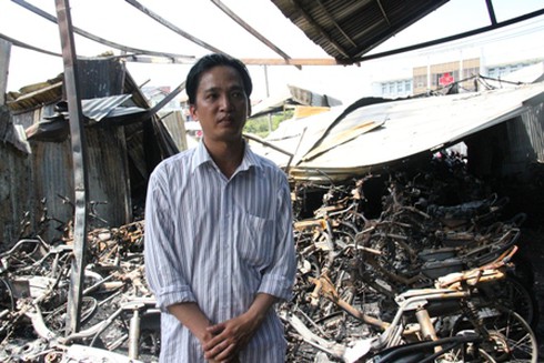 Cháy bãi giữ xe: Hình ảnh khám nghiệm hiện trường - ảnh 4