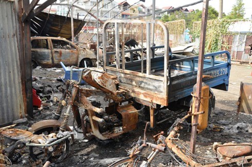 Những số phận mưu sinh đáng thương sau vụ cháy bãi giữ xe - ảnh 1