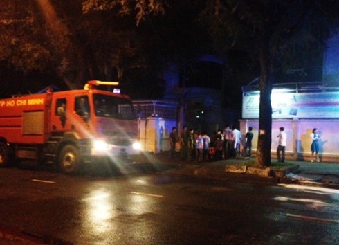 TP.HCM: Hỏa hoạn tại Tổng lãnh sự quán Indonesia - ảnh 1