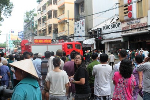 Lời kể nhân chứng vụ cháy kinh hoàng khiến 7 người thiệt mạng ở SG - ảnh 1