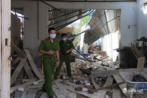 Vụ nổ tang thương ở TP.HCM: Giật mình với quy trình pha trộn hóa chất! - ảnh 1