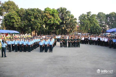 Toàn cảnh Lễ viếng và truy điệu 4 chiến sỹ hi sinh trong vụ UH-1 rơi - ảnh 6