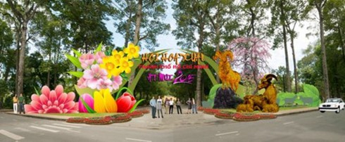 Háo hức với 12 ngày Hội Hoa Xuân Ất Mùi ở TP.HCM - ảnh 1
