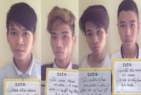 Bắt nhóm giang hồ truy sát, chém người gây náo loạn khu phố - ảnh 1