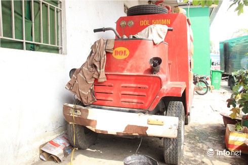 Nhiều xe chữa cháy mini “trùm mền”, người dân Sài Gòn tự chế xe dập lửa - ảnh 3