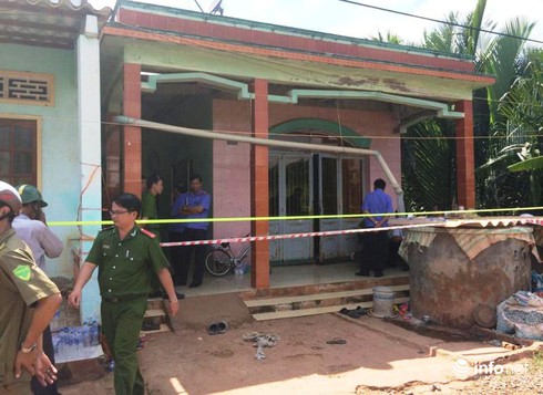 20 trinh sát điều tra thảm án ở Long An: Thi thể 3 mẹ con có vết như là vết cắt - ảnh 1