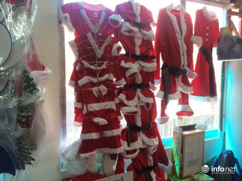 Thị trường Noel: Thông “tứ sắc” rực rỡ giá rẻ tràn ngập - ảnh 11