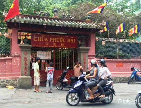 TP.HCM: Thắt chặt an ninh tại ngôi chùa Tổng thống Obama sẽ đến thăm - ảnh 9
