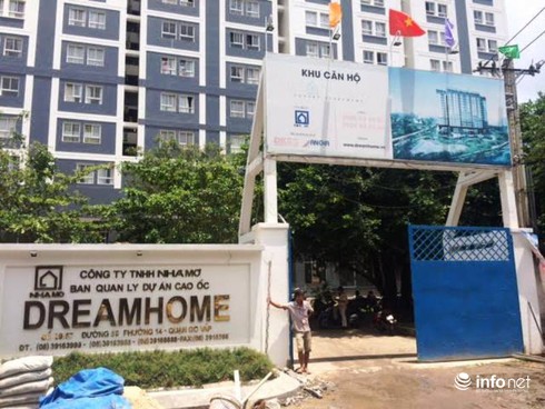 Dream Home Luxury: Bàn giao nhà chưa hoàn thiện, dân ở chứng kiến sập giàn giáo - ảnh 1
