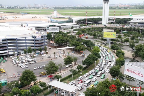 TP.HCM: Đề xuất xây hầm chui kéo giảm ùn tắc đường vào sân bay - ảnh 1