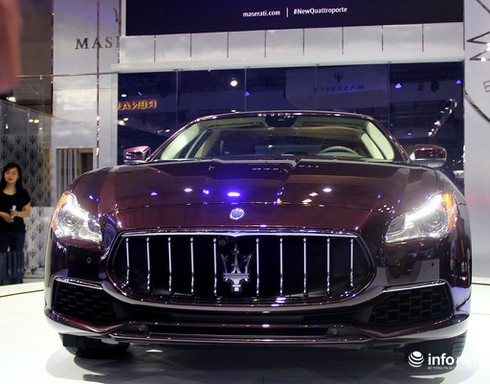 Hãng xe \'đinh ba\' Maserati tung \'át chủ bài\' Quattroporte 2017 tại ...