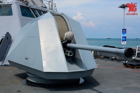 Xem mặt chiến hạm 'hàng hiệu' khắp thế giới tụ họp ở Singapore - ảnh 5