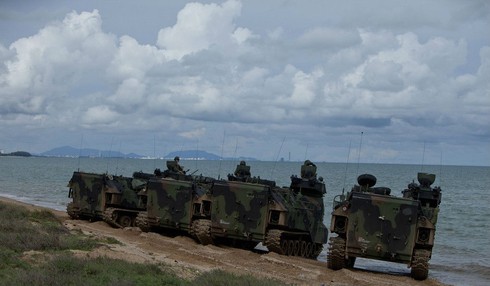 Xem hải quân Mỹ tập trận tại Thái Lan - ảnh 11