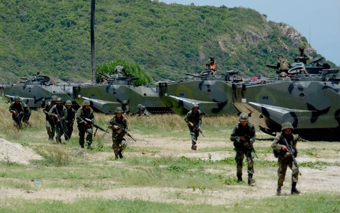 Xem hải quân Mỹ tập trận tại Thái Lan - ảnh 13