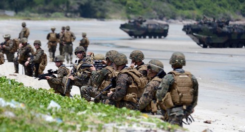 Xem hải quân Mỹ tập trận tại Thái Lan - ảnh 12