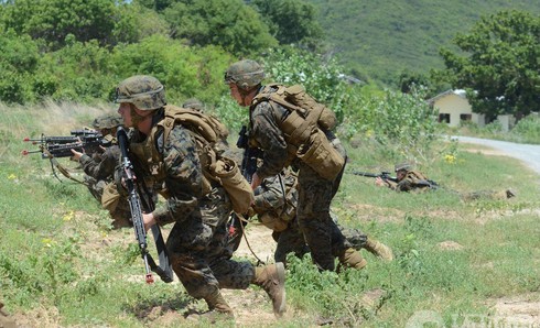 Xem hải quân Mỹ tập trận tại Thái Lan - ảnh 14