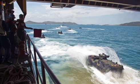 Xem hải quân Mỹ tập trận tại Thái Lan - ảnh 6