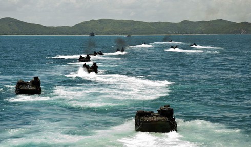 Xem hải quân Mỹ tập trận tại Thái Lan - ảnh 8