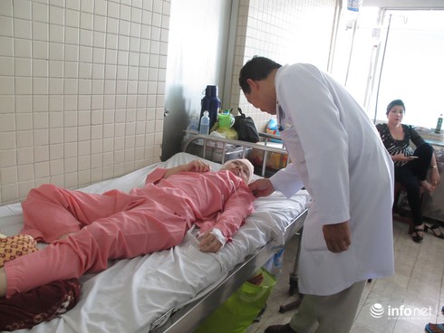 Bị chồng đánh chấn thương sọ não, liệt nửa người - ảnh 1