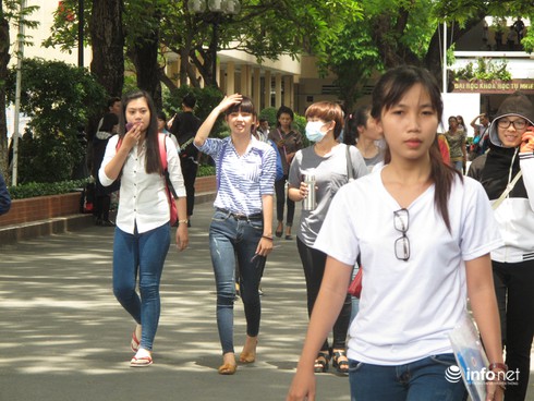 Đại học Nông lâm TP.HCM xác định điểm chuẩn xét tuyển - ảnh 1