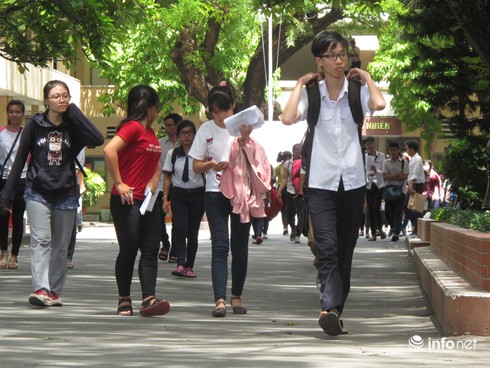 Điểm xét tuyển tạm thời của Đại học Ngân hàng TP.HCM - ảnh 1