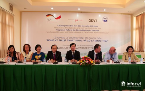 Khóa đào tạo hợp tác đầu tiên nghề “Kỹ thuật viên thoát nước và xử lý nước thải” - ảnh 1