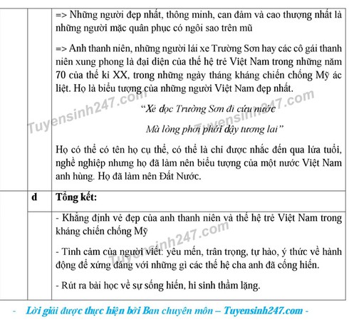 Gợi ý bài giải môn Ngữ văn tuyển sinh lớp 10 TP.HCM - ảnh 6