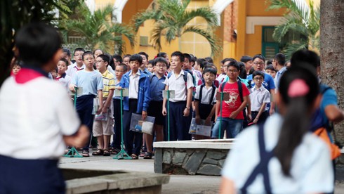Hơn 4.000 thí sinh thi vào lớp 6 trường chuyên Trần Đại Nghĩa - ảnh 1