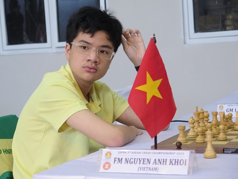 Gần 1,5 tỷ đầu tư cho kiện tướng cờ vua Nguyễn Anh Khôi - ảnh 1