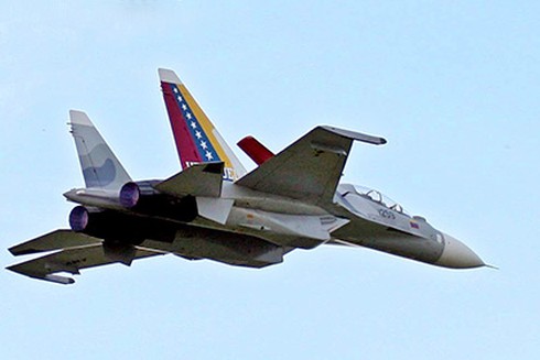 Tiêm kích Su-30 Venezuela gặp nạn khi ngăn chặn máy bay lạ - ảnh 1