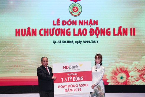 HDBank đón nhận huân chương lao động lần 2 - ảnh 4
