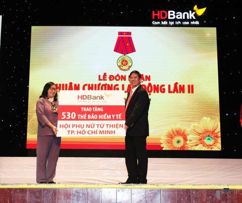 HDBank đón nhận huân chương lao động lần 2 - ảnh 3