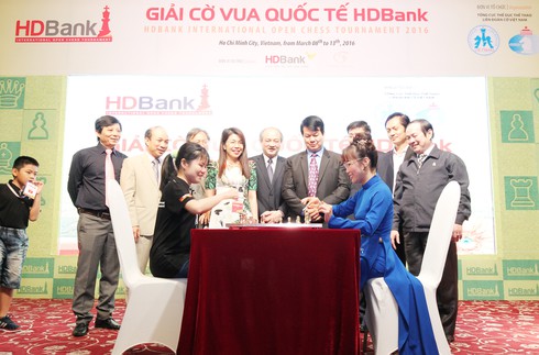 Khai mạc Mùa Giải Cờ vua Quốc tế HDBank 2016: Sân chơi đa sắc màu - ảnh 2