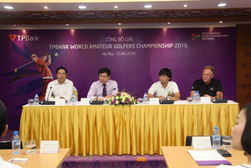 Khởi động giải “TPBank World Amateur Golfers Championship 2016” - ảnh 1
