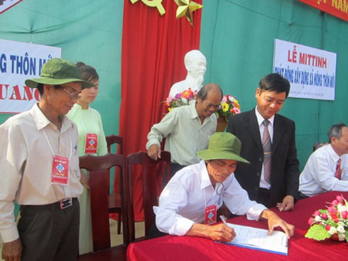 Đại Quang: Phấn đấu thành xã công nghiệp - ảnh 1
