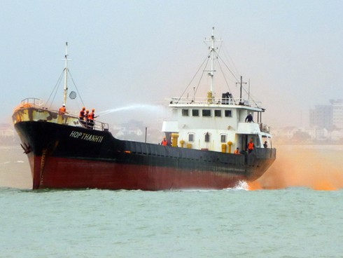 12 người trên tàu Hải Phòng 09 bị cháy giữa biển đều an toàn - ảnh 1