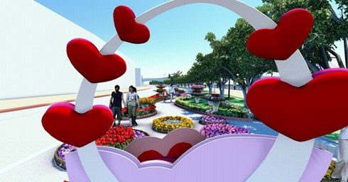 Đà Nẵng: Đường hoa Bạch Đằng 2013 sẽ rất đẳng cấp - ảnh 8