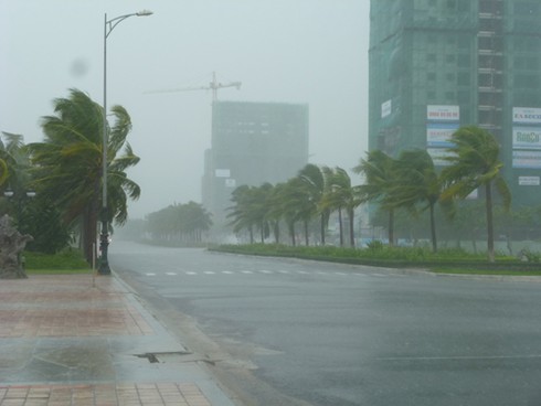 Bão số 8: Chùm ảnh Đà Nẵng chìm trong mưa lớn - ảnh 3