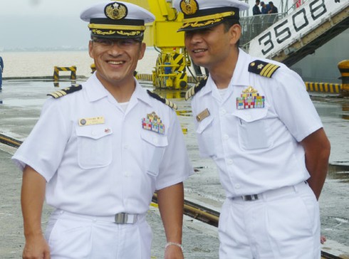 Cận cảnh tàu Tự vệ biển Nhật Bản thăm Đà Nẵng - ảnh 27