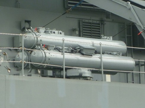 Cận cảnh tàu Tự vệ biển Nhật Bản thăm Đà Nẵng - ảnh 16