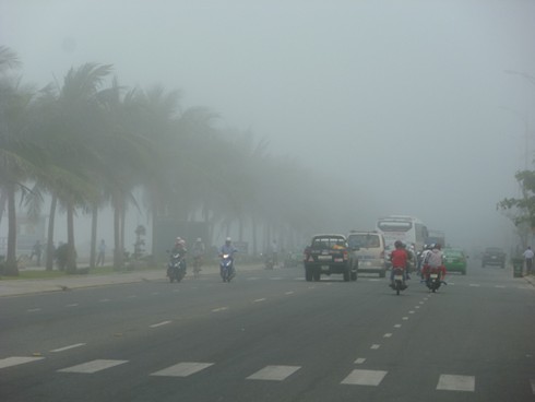Đà Nẵng: Kỳ thú phố biển bỗng chìm trong sương mù - ảnh 5