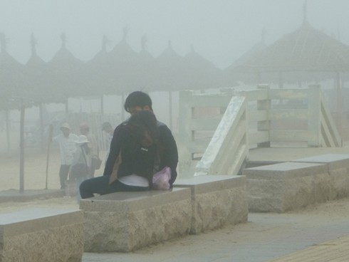 Đà Nẵng: Kỳ thú phố biển bỗng chìm trong sương mù - ảnh 20