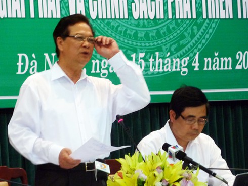 Thủ tướng Nguyễn Tấn Dũng: “Không có ai thay dân được đâu!” - ảnh 1