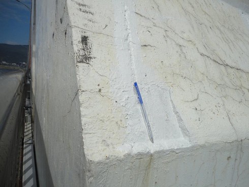 Đà Nẵng: Cầu Thuận Phước có nứt