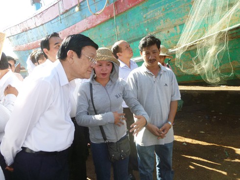 Chủ tịch nước ghi nhận nguyện vọng của ngư dân kiện tàu Trung Quốc! - ảnh 2